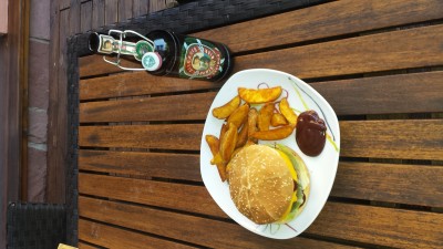 Am ende des Tages habe ich mich dann um den Grill gekümmert