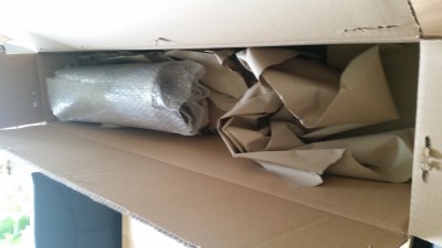 und wie man sieht wieder total ökonomisch verpackt...