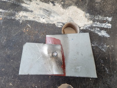 Testpunkt mit Primer